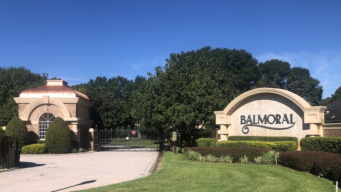 Balmorals Gated Entrance