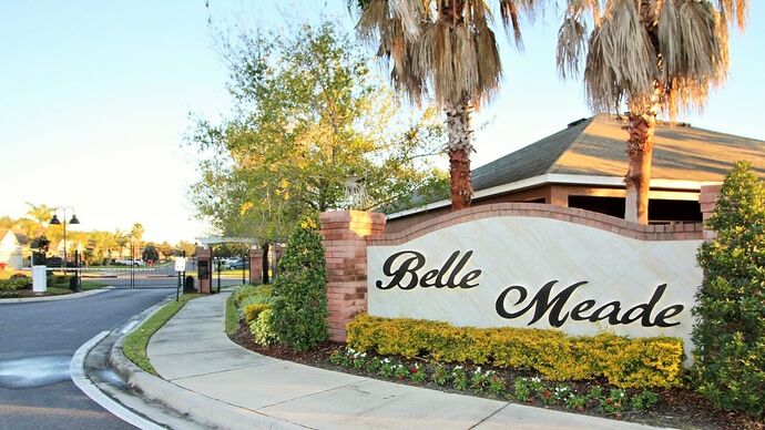 Belle Meade Entrance & Community Sign