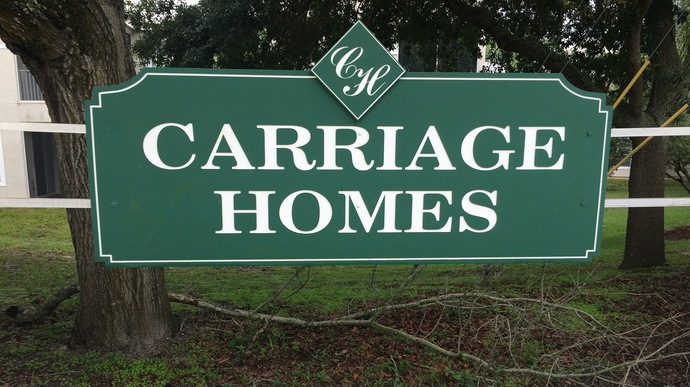 Entrance Signs For Carriage Homes