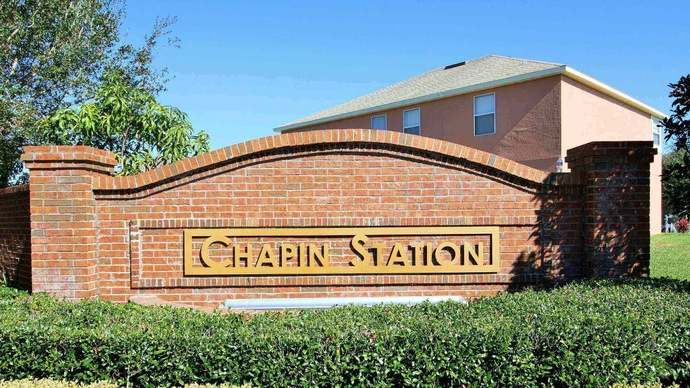 Chapin Station Community Entrance & Sign