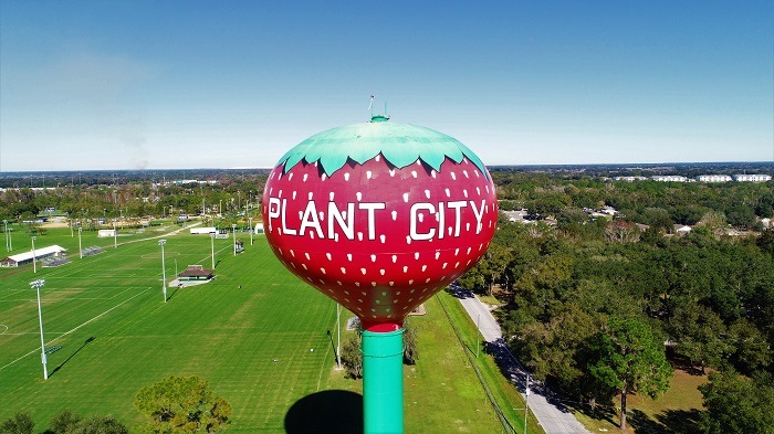 Plant City FL Water Tower
