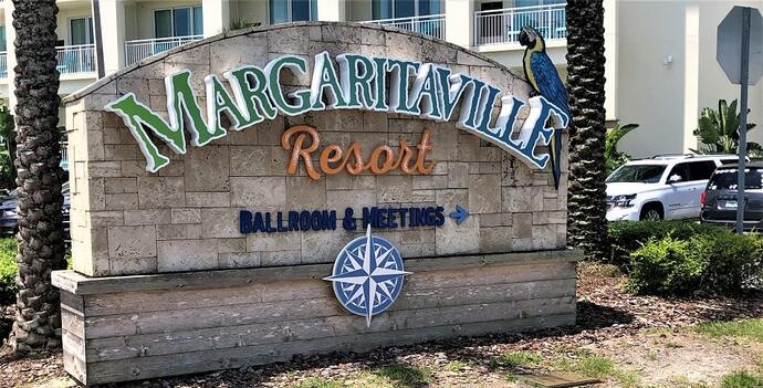 People attending events at Margaritaville Resort Orlando
