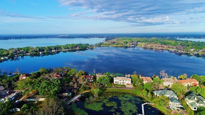 Butler Chain of Lakes Lakefront Homes and Properties