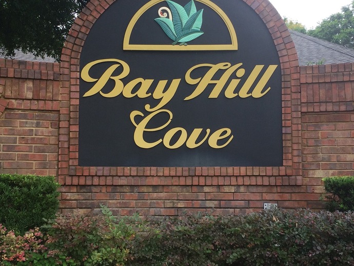 Bay Hill Subdivision Entrance Sign Orlando Dr Phillips Florida