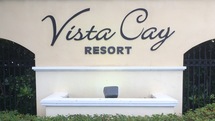 Vista Cay Entrance Sign. Isles at Cay are at Vista Cay