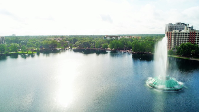 Lake Eola Orlando FL|Lakefront Homes