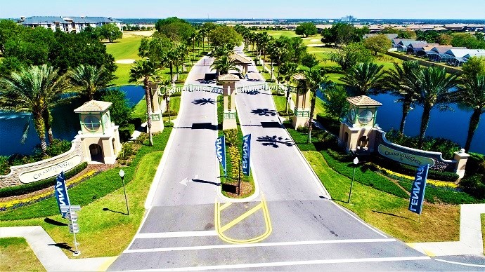Aerial View Of Davenport FL Real Estate